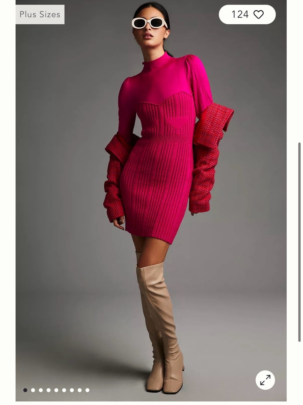 NWT Anthropologie Turtleneck Sweater Dress